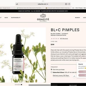 Odacite B1 + C Pimple Serum